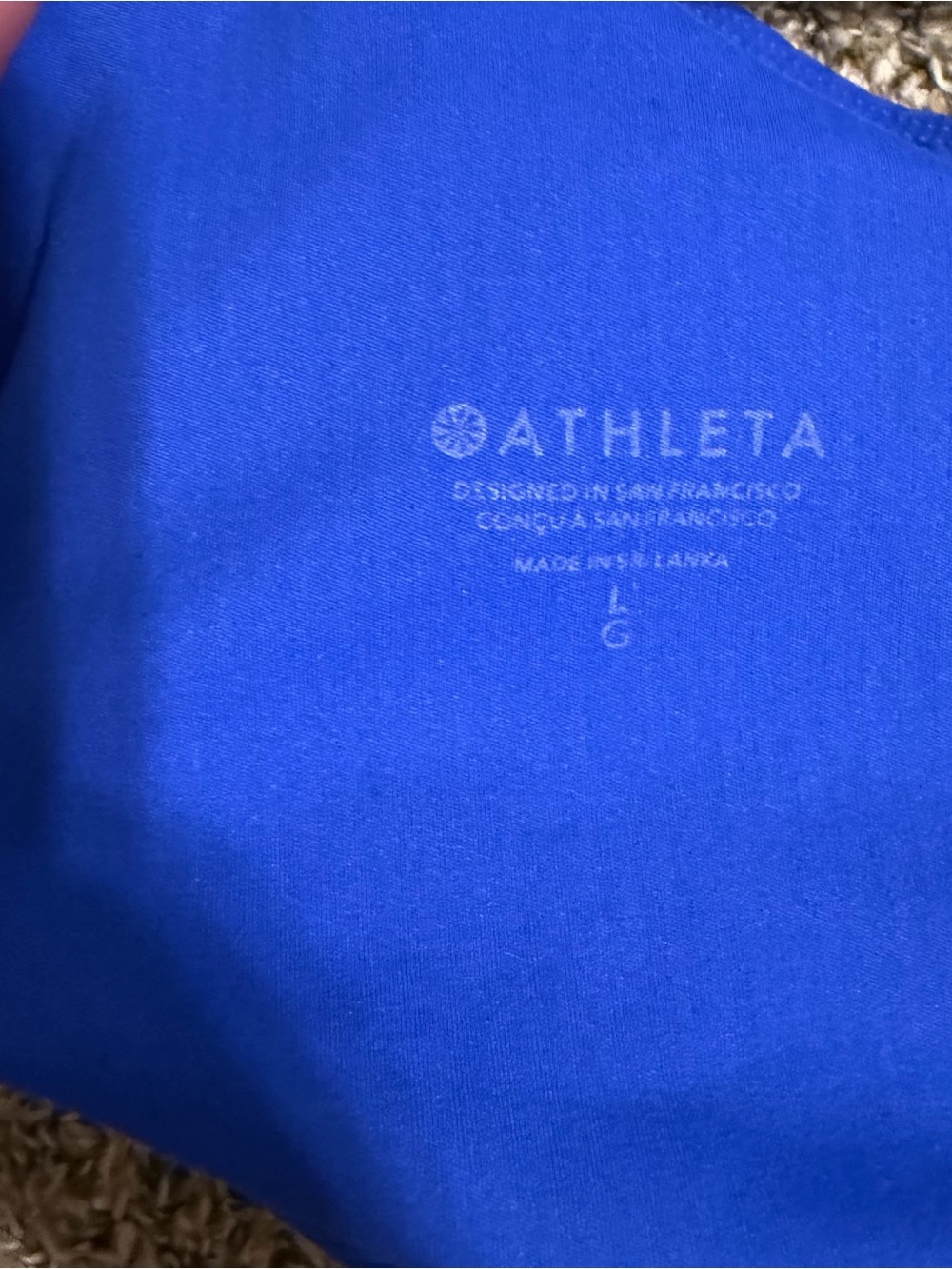 Athleta Ribbed Transcend Tank - Picture 2 of 2